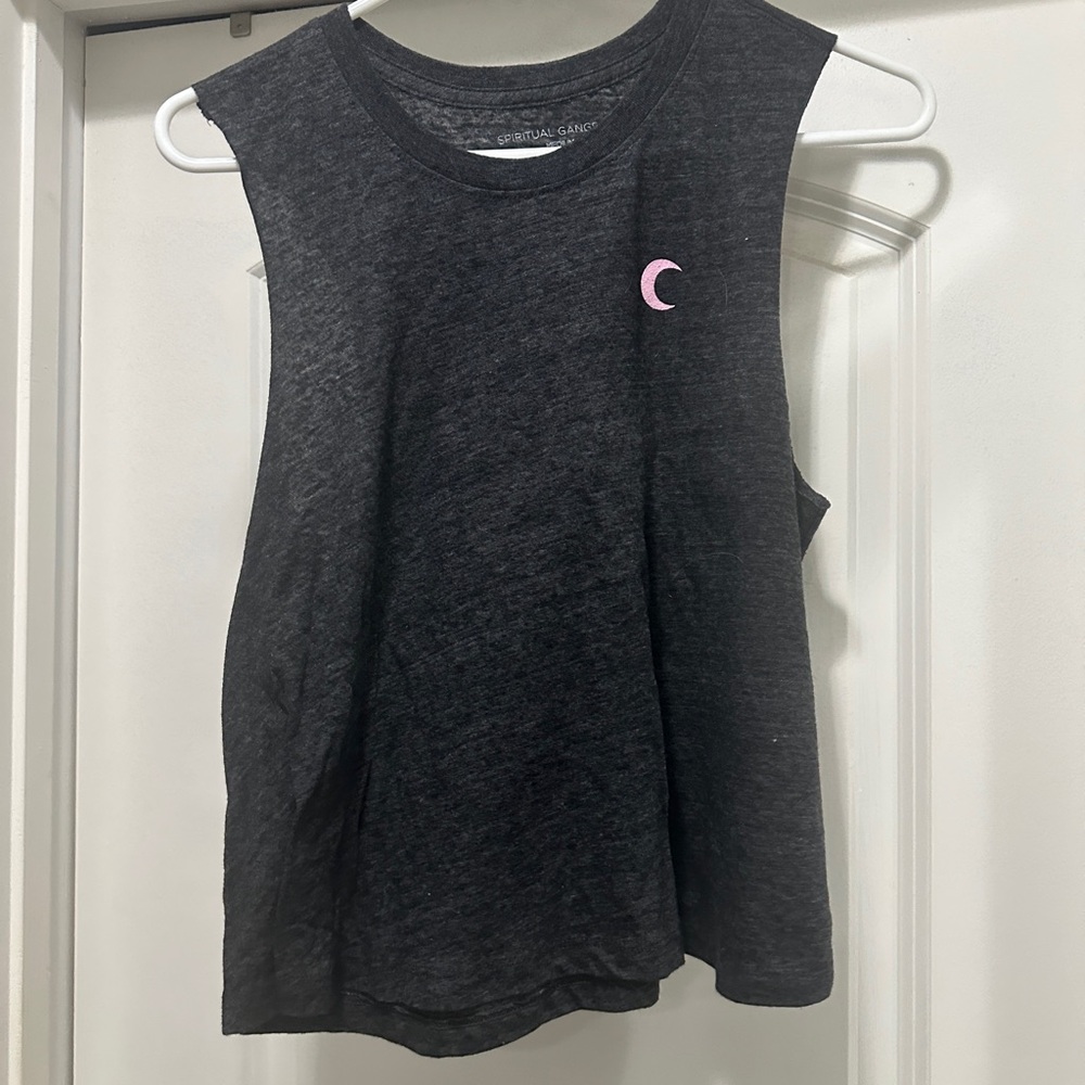 Spiritual Gangster we are all one activewear Top - Picture 2 of 4